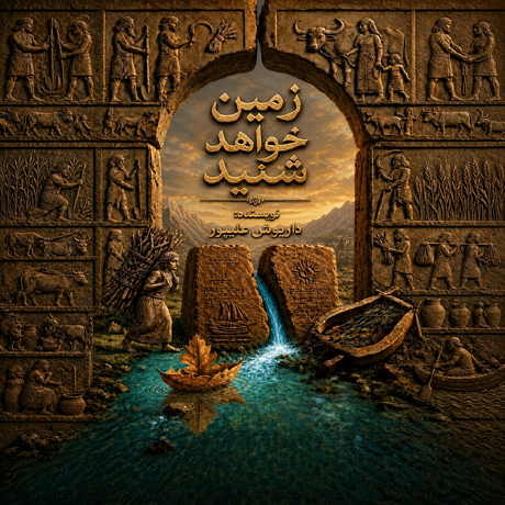 جلد رمان زمین خواهد شنید
